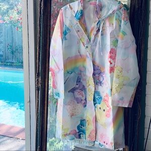 New Care Bears x Dolls Kill Raincoat Jacket
